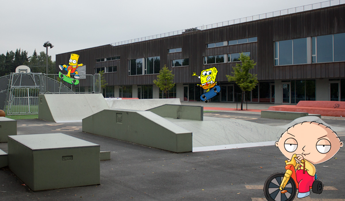 Ny skatepark i Hokksund